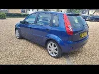 Used Ford Fiesta Zetec 2008 Blue Hatchback
