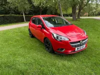 Used Vauxhall Corsa SRi 95 HP (69 kW) 2015 Red Hatchback