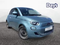 Used Fiat 500e Icon 86 kW (118 HP) 2022 Blue Hatchback