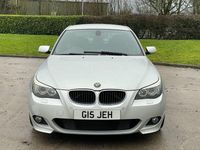 Used BMW 520 M Sport 177 HP (130 kW) 2008 Silver Sedan