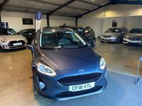 Used Ford Fiesta Active 100 HP (73 kW) 2018 Blue Hatchback