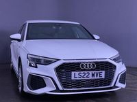 Used Audi A3 Sportback S-Line 2022 White Hatchback