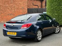 Used Vauxhall Insignia SRi 128 HP (94 kW) 2011 Blue Hatchback