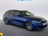 Used BMW 330e M Sport 292 HP (214 kW) 2022 Blue Estate