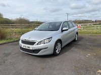 Second-hand Peugeot 308 SW Active 2015 Argintiu Break