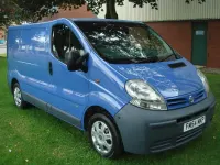 Used Nissan Primastar SE 100 HP (73 kW) 2005 Blue MPV