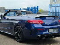 Used Mercedes C200 AMG Line Premium 2019 Blue Cabriolet