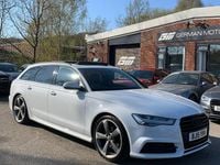 Used Audi A6 Black Edition 190 HP (139 kW) 2015 White Estate