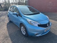 Used Nissan Note Acenta Premium 2017 Blue Hatchback