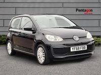 Used VW up! move up! 58 HP (42 kW) 2018 Black Hatchback