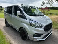 Used Ford Transit Custom Limited 130 HP (95 kW) 2022 Silver Cabriolet