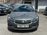 Used Vauxhall Astra SRi 150 HP (110 kW) 2017 Grey Hatchback