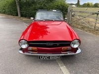 Used Triumph TR6 1969 Red Cabriolet