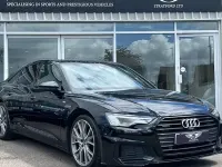 Used Audi A6 Black Edition 286 HP (210 kW) 2021 Black Sedan