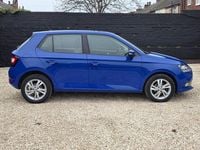 Used Skoda Fabia SE 60 HP (44 kW) 2021 Blue Hatchback