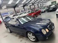 Used Mercedes CLK430 Avantgarde 2000 Blue Cabriolet