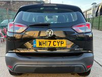 Used Vauxhall Crossland X S 110 HP (80 kW) 2017 Black SUV