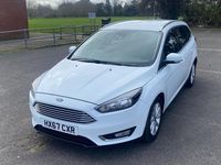 Used Ford Focus Titanium 2017 White Estate