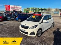Used Peugeot 108 Active+ 68 HP (50 kW) 2016 White Hatchback