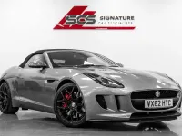 Usado Jaguar F-Type Supercharged 340 HP (250 kW) 2013 Cinzento Cabrios