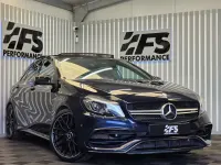 Used Mercedes A45 AMG 360 HP (264 kW) 2016 Blue Hatchback