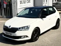 Used Skoda Fabia Colour Edition 95 HP (69 kW) 2019 White Hatchback
