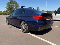 Used BMW 530e M Sport 252 HP (185 kW) 2018 Blue Sedan