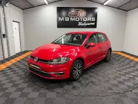 Used VW Golf VII SE 115 HP (84 kW) 2018 Red Hatchback