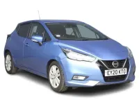 Used Nissan Micra Acenta 100 HP (73 kW) 2020 Blue Hatchback