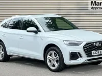Used Audi Q5 S-Line 265 HP (194 kW) 2024 Glacier white SUV
