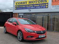Second-hand Vauxhall Astra SRi 150 CP (110 kW) 2017 Roșu Hatchback