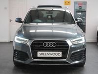 used Audi Q3 2.0 TDI S line Plus SUV 5dr Diesel S Tronic quattro Euro 6 (s/s) (184 ps) +PAN ROOF+FULL LEATHER+SAT NAV+