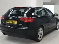 Used Audi A3 Sport 105 HP (77 kW) 2009 Black Hatchback