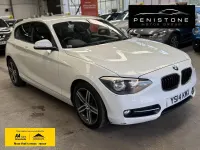 Used BMW 116 Sport Line 116 HP (85 kW) 2014 White Hatchback