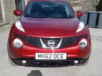 Begagnad Nissan Juke Acenta 2012 Röd SUV