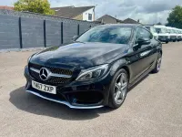 Used Mercedes C200 AMG Line Premium 184 HP (135 kW) 2018 Black Coupe
