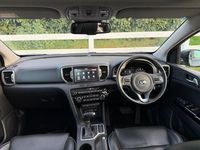 Begagnad Kia Sportage 2017 Blå SUV