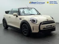 Begagnad Mini Cooper Cabriolet Classic 2021 Vit Cab