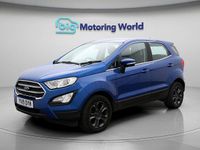 Used Ford Ecosport Zetec 125 HP (91 kW) 2019 Blue SUV