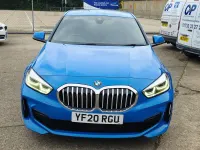 Begagnad BMW 116 M Sport 2020 Blå Halvkombi