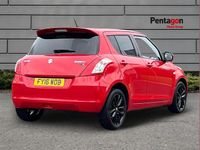 Used Suzuki Swift SZ-L 92 HP (67 kW) 2016 Red Hatchback