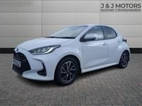Used Toyota Yaris Hybrid Design 2022 White Hatchback