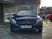 Used Mercedes C200 136 HP (100 kW) 2016 Blue Estate