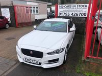Used Jaguar XE R-Sport 163 HP (119 kW) 2018 White Sedan