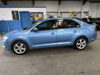 Used Skoda Rapid SE L 110 HP (80 kW) 2017 Blue Hatchback