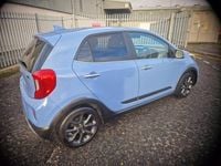 Used Kia Picanto X-Line 84 HP (61 kW) 2019 Blue Hatchback