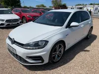 Used VW Golf VII R-line 150 HP (110 kW) 2019 White Hatchback