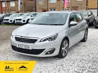 Begagnad Peugeot 308 Allure 130 HK (95 kW) 2017 Silver Halvkombi