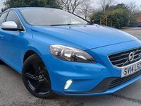 Used Volvo V40 R-Design 115 HP (84 kW) 2014 Blue Hatchback