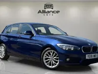 Used BMW 118 Exclusive 2018 Blue Hatchback
